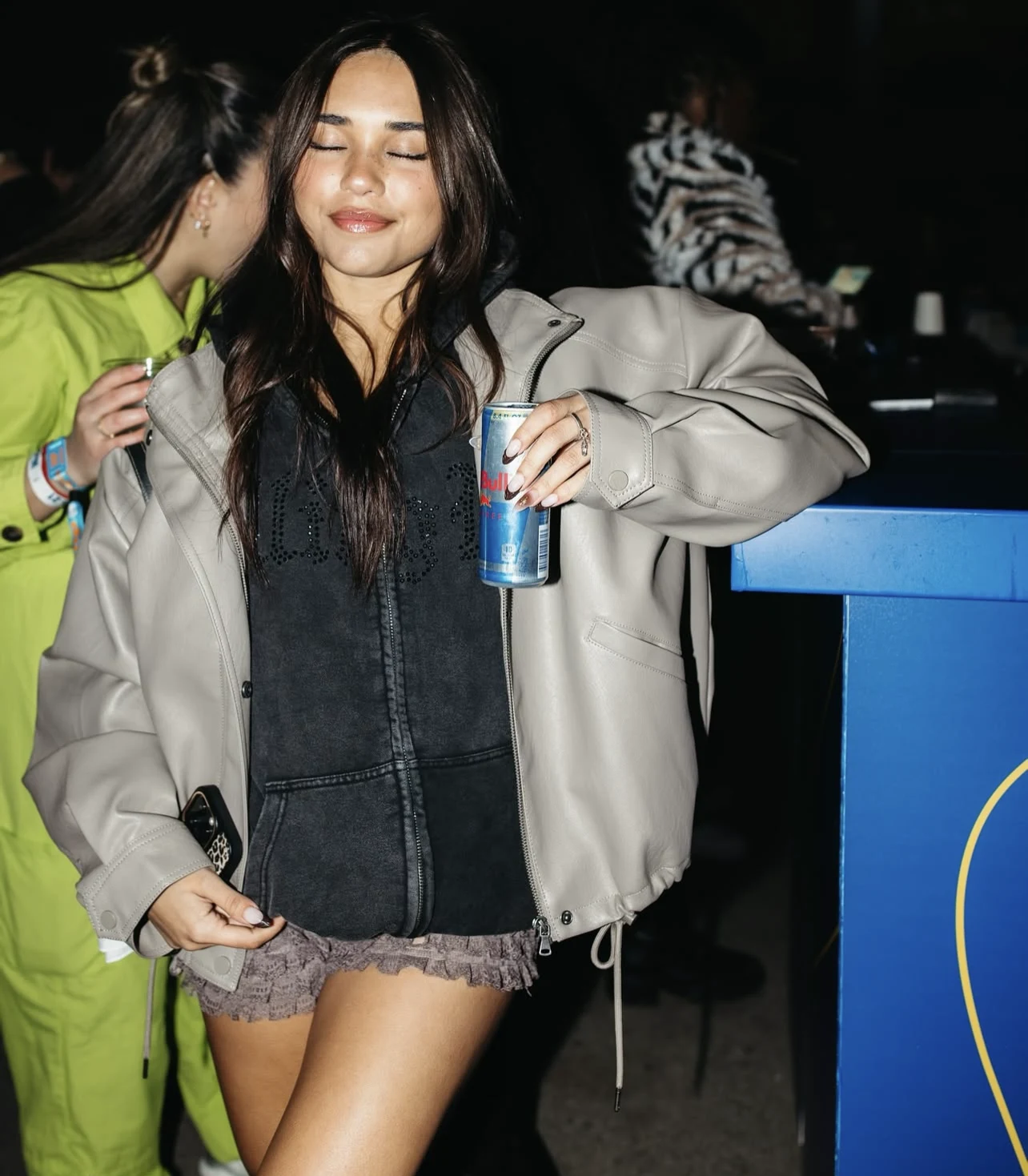 Creator at an evening brand event
